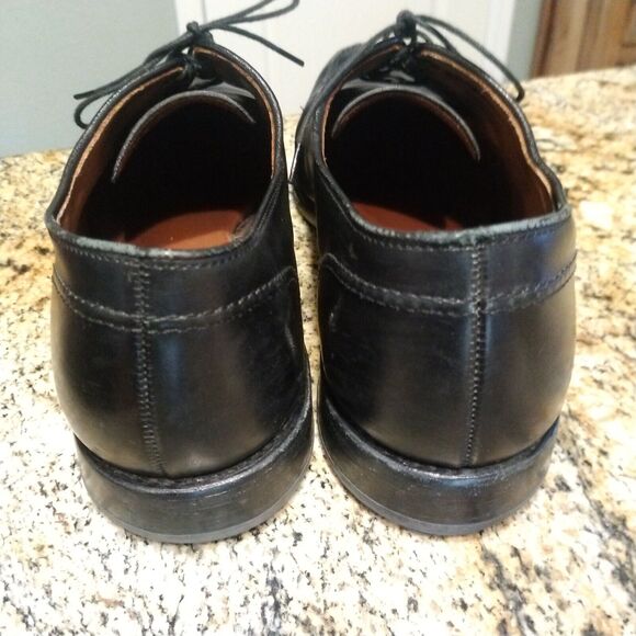 Allen Edmonds Lasalle Black Leather Dress Comfort Oxfords Men\'s Size 12 D main image 4